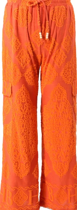 Orange Jayda Trousers